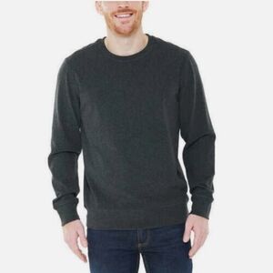 Boston Traders Men's Dark Gray Crewneck Sweater
